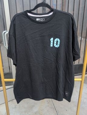 Men's Converse Black Camp Flog Gnaw '24 Short-Sleeve Tshirt Size Medium NWOT